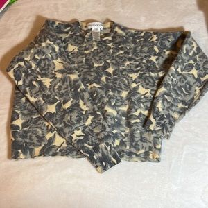 Jones, New York sweater… accidentally washed and shrunk to size in pictures